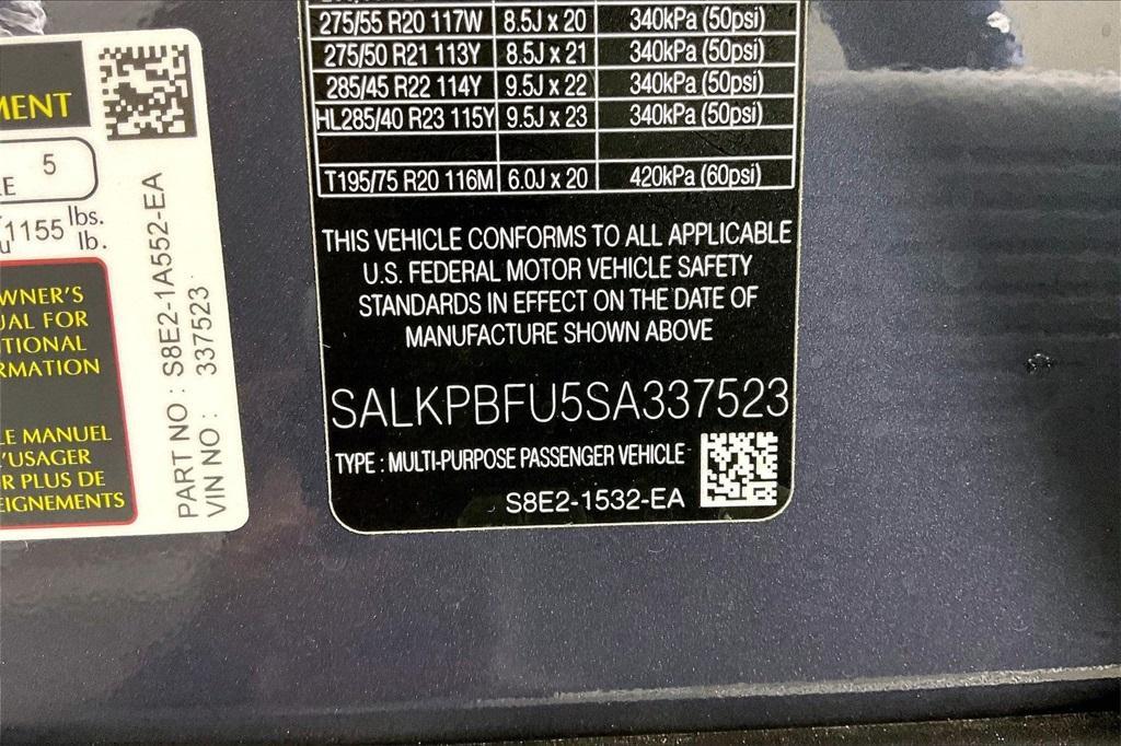 new 2025 Land Rover Range Rover car, priced at $125,180