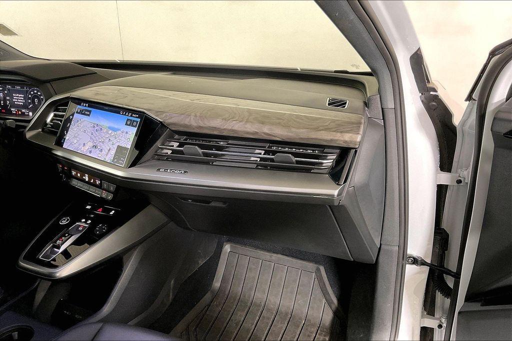 used 2024 Audi Q4 e-tron car, priced at $35,995