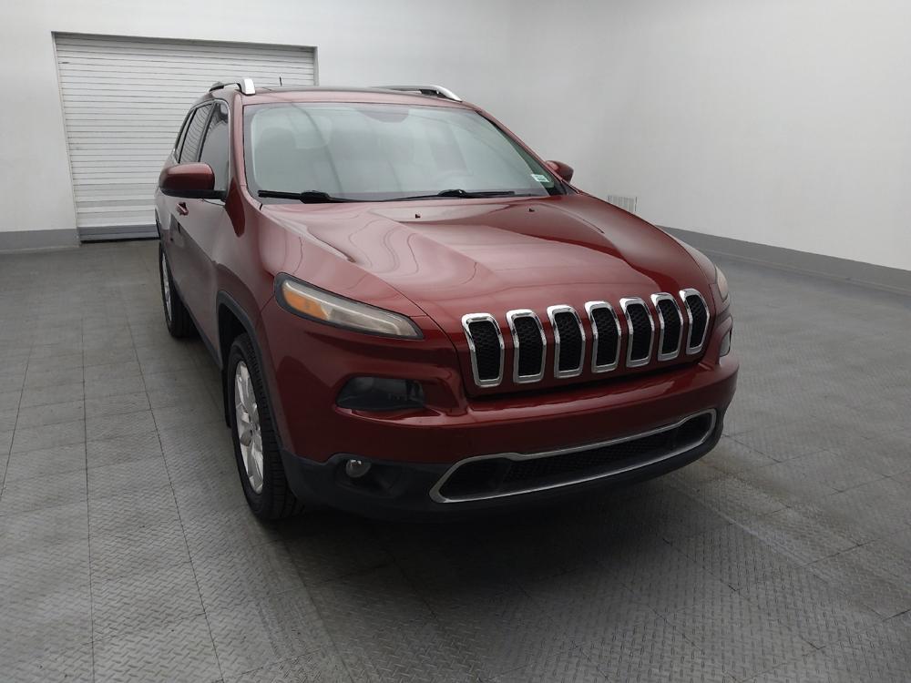 used 2015 Jeep Cherokee car, priced at $16,095