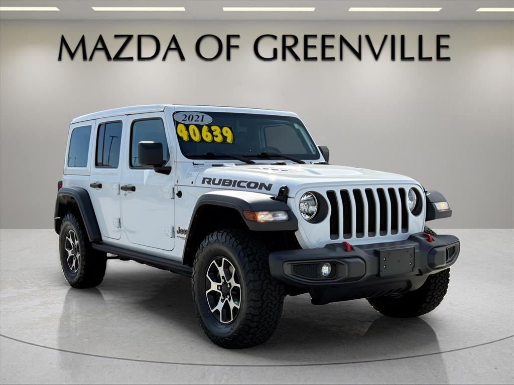 used 2021 Jeep Wrangler Unlimited car, priced at $35,499