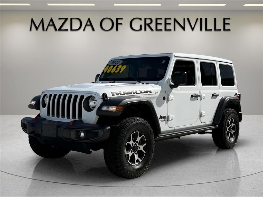 used 2021 Jeep Wrangler Unlimited car, priced at $35,499