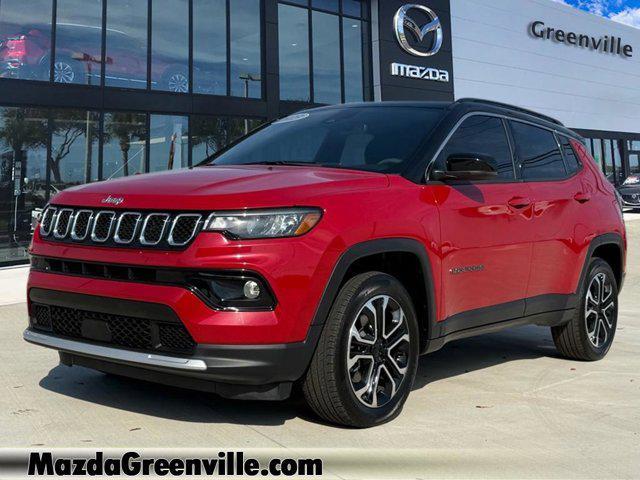 used 2023 Jeep Compass car, priced at $26,297