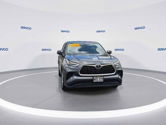 used 2023 Toyota Highlander car, priced at $28,988