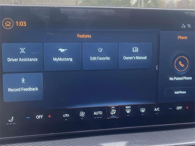 new 2026 Ford Mustang car, priced at $33,995