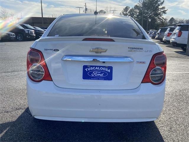 used 2015 Chevrolet Sonic car, priced at $4,500