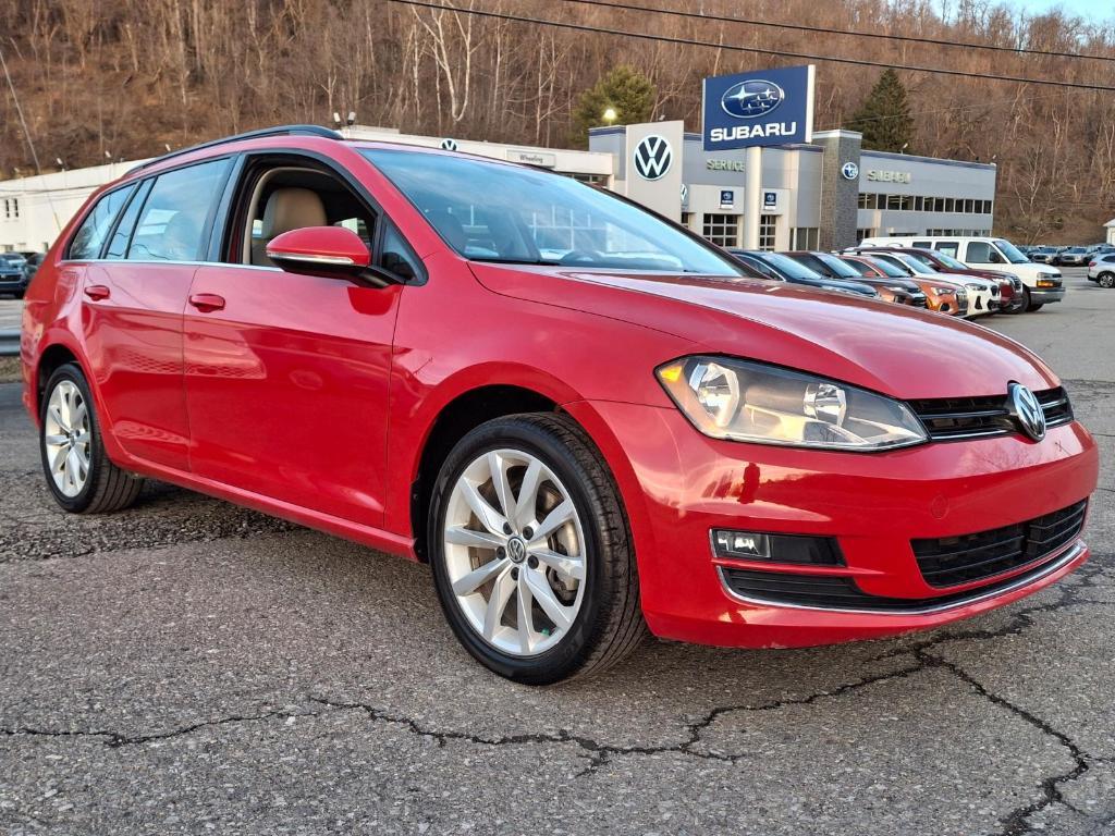 used 2017 Volkswagen Golf SportWagen car, priced at $14,343
