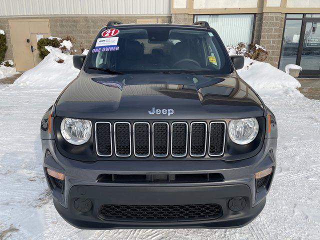 used 2021 Jeep Renegade car, priced at $16,000