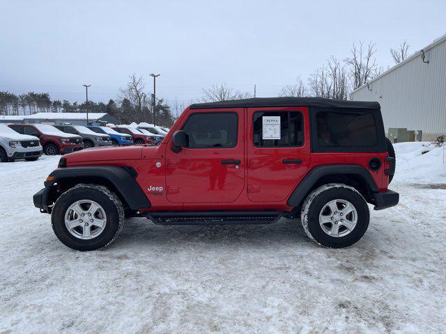 used 2019 Jeep Wrangler Unlimited car, priced at $22,500