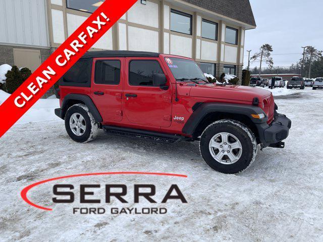 used 2019 Jeep Wrangler Unlimited car, priced at $22,500