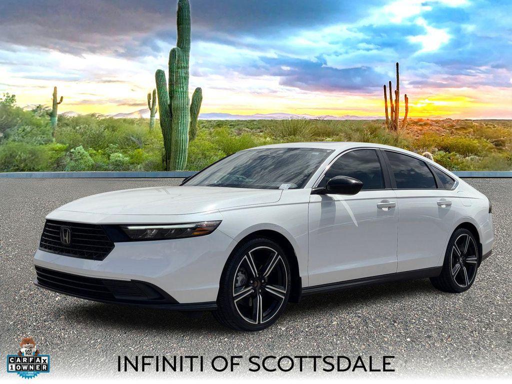 used 2025 Honda Accord Hybrid car, priced at $27,886