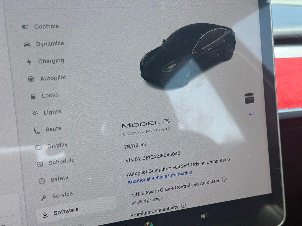 used 2018 Tesla Model 3 car, priced at $19,481