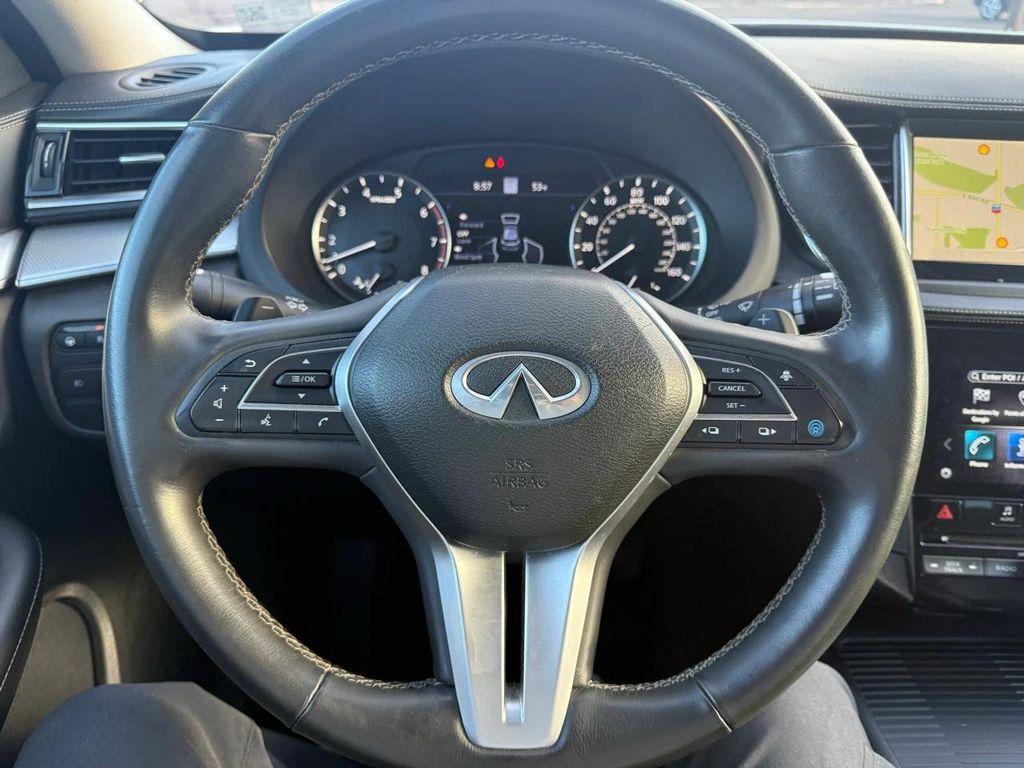 used 2022 INFINITI QX50 car, priced at $27,998