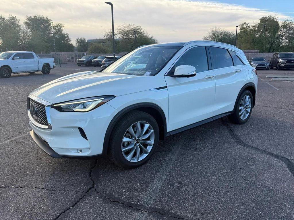 used 2022 INFINITI QX50 car, priced at $27,998
