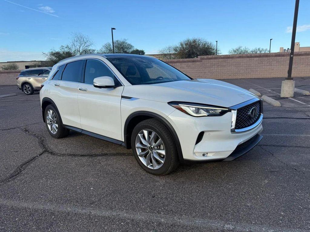 used 2022 INFINITI QX50 car, priced at $27,998