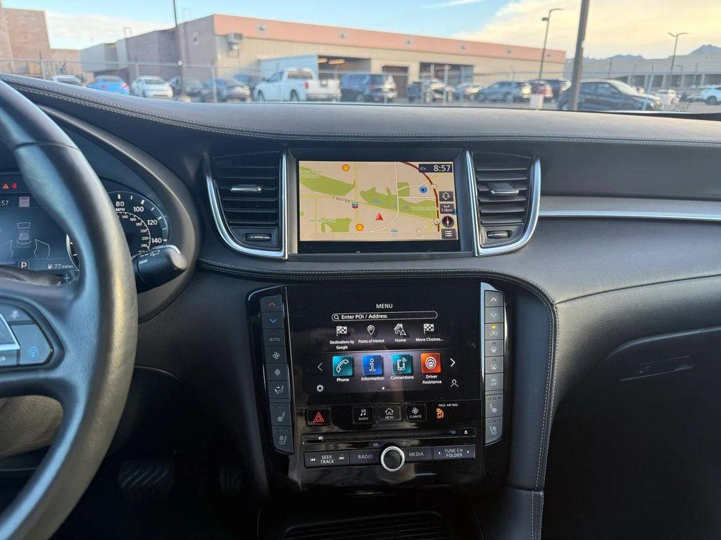 used 2022 INFINITI QX50 car, priced at $27,998