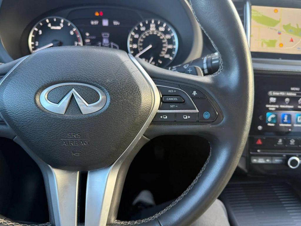 used 2022 INFINITI QX50 car, priced at $27,998
