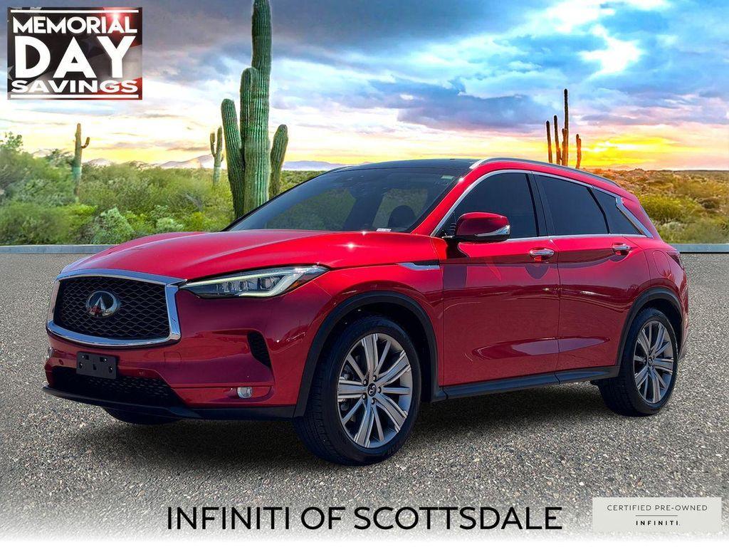 used 2021 INFINITI QX50 car, priced at $19,497