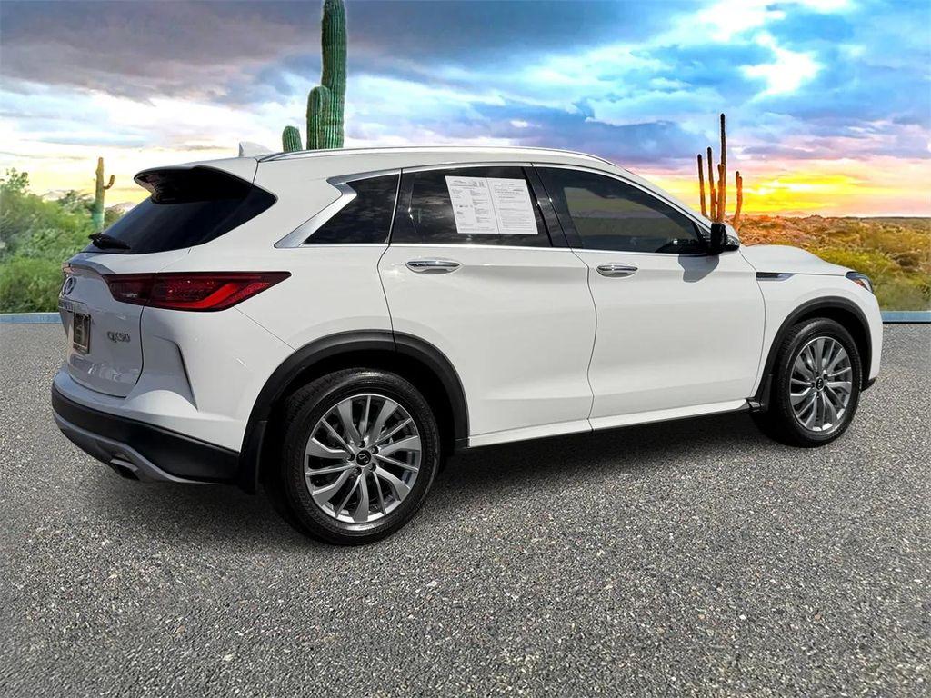 used 2023 INFINITI QX50 car, priced at $28,599