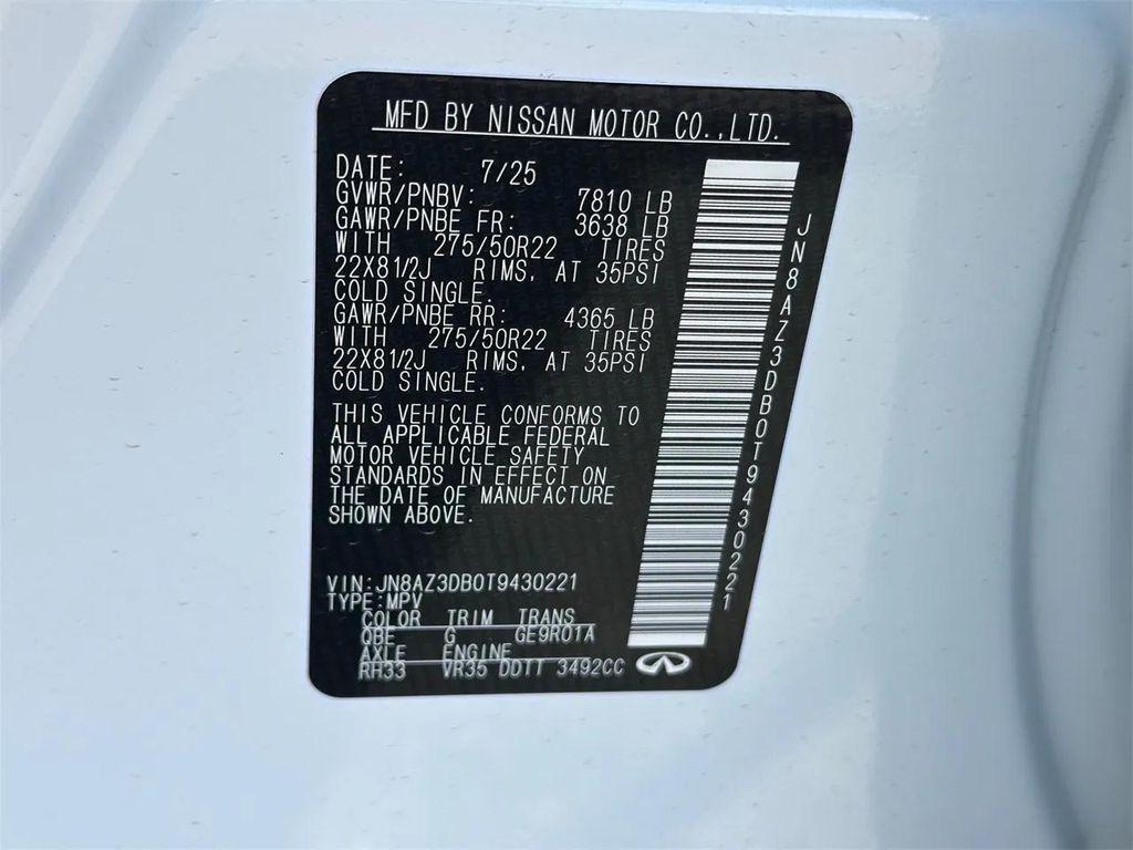 new 2026 INFINITI QX80 car, priced at $103,629