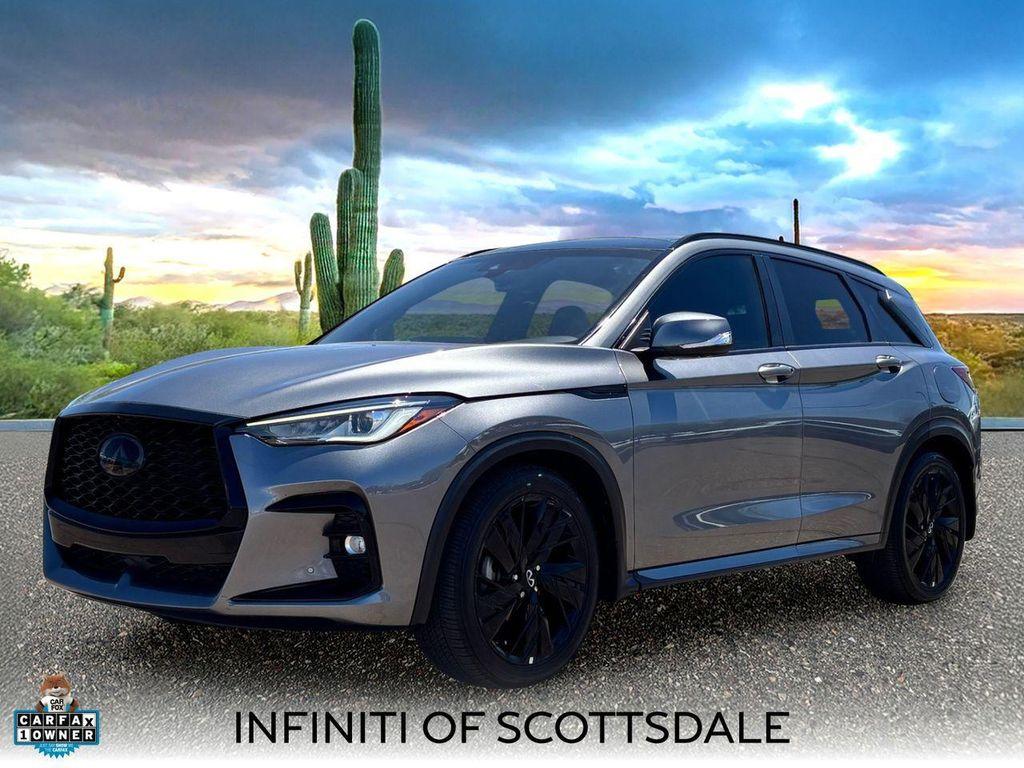 used 2023 INFINITI QX50 car, priced at $28,184