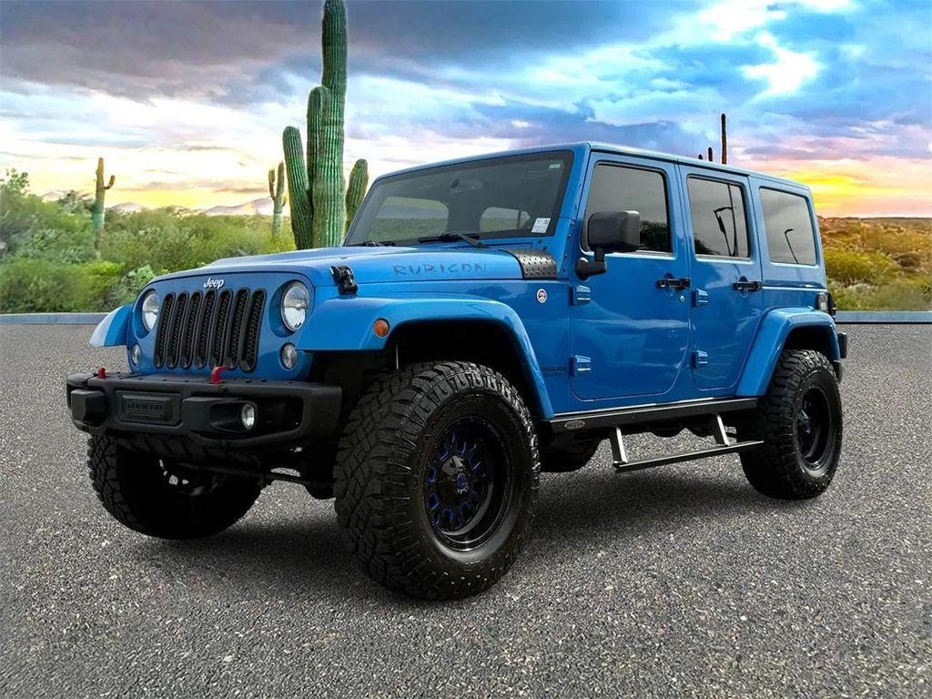 used 2016 Jeep Wrangler Unlimited car, priced at $24,195