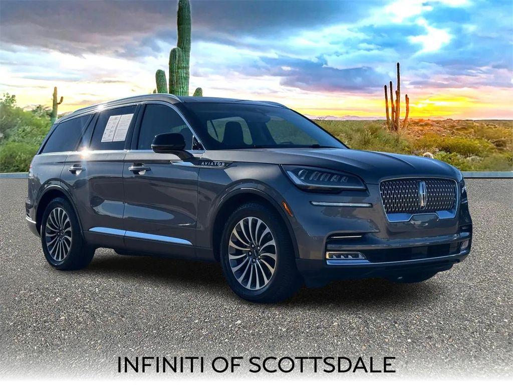 used 2021 Lincoln Aviator car, priced at $30,891