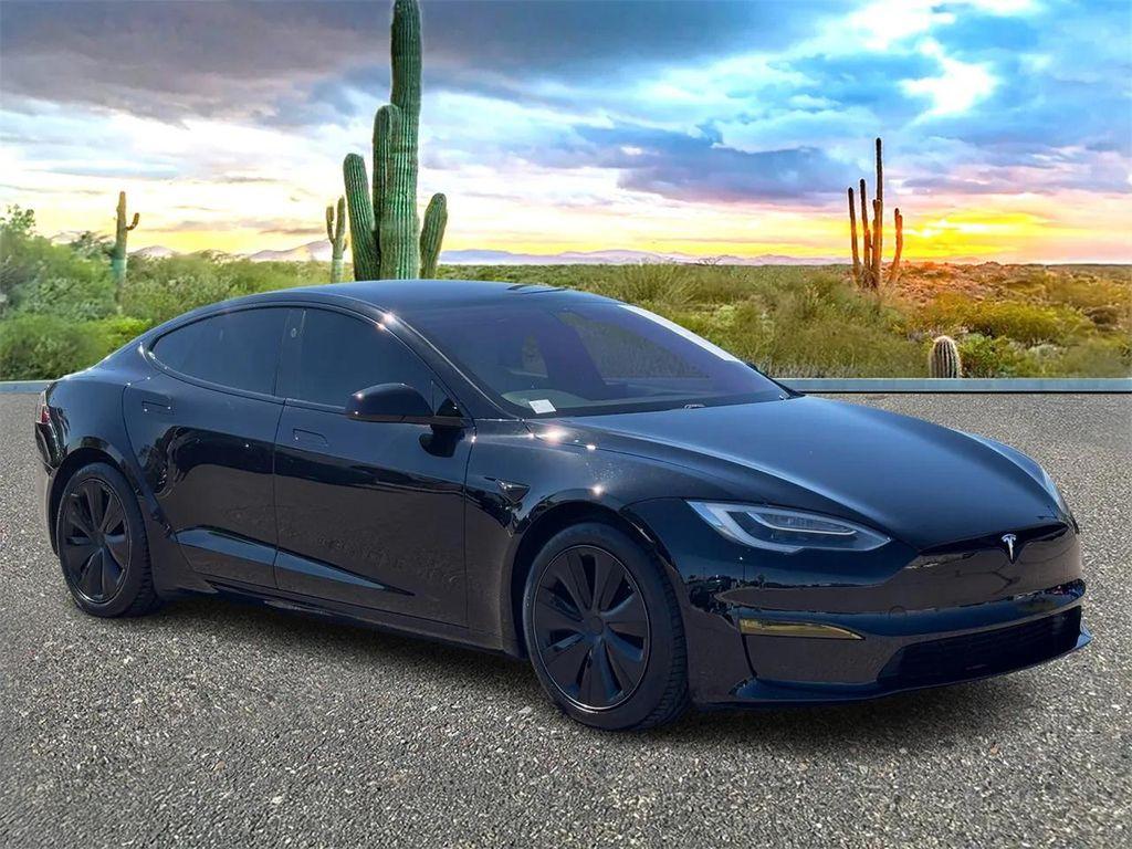 used 2021 Tesla Model S car, priced at $50,987