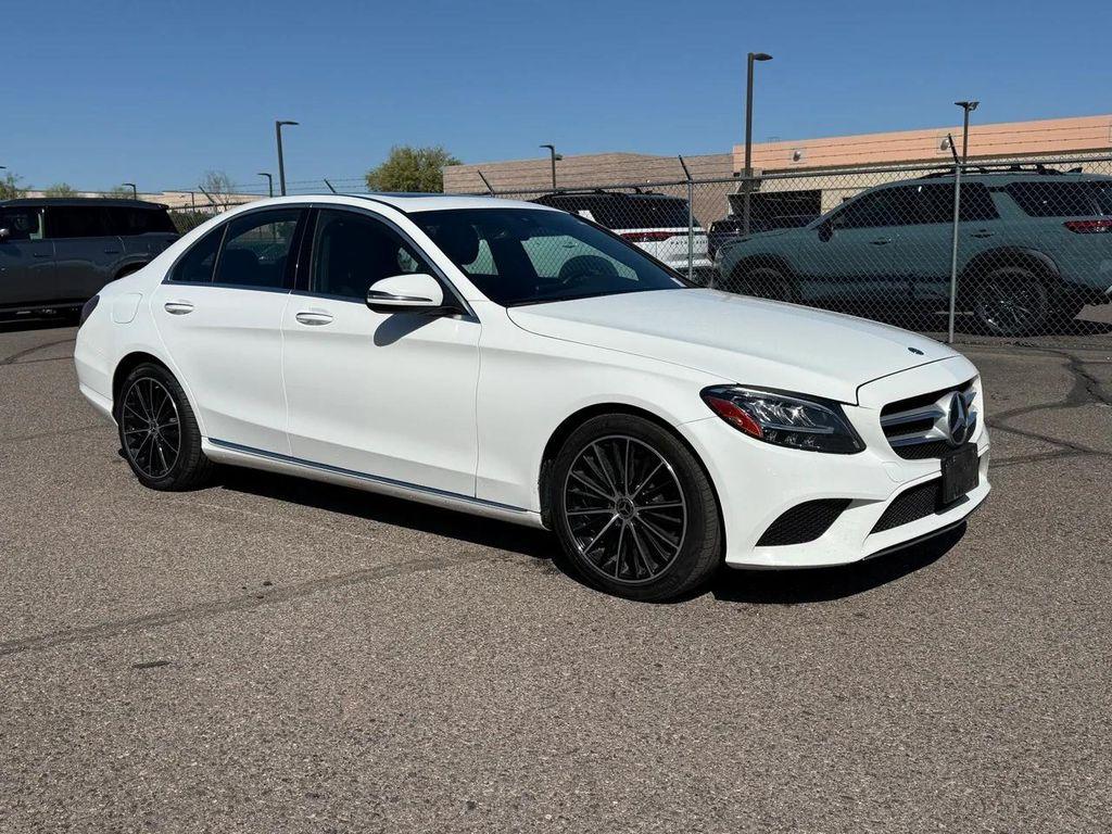 used 2021 Mercedes-Benz C-Class car, priced at $21,655