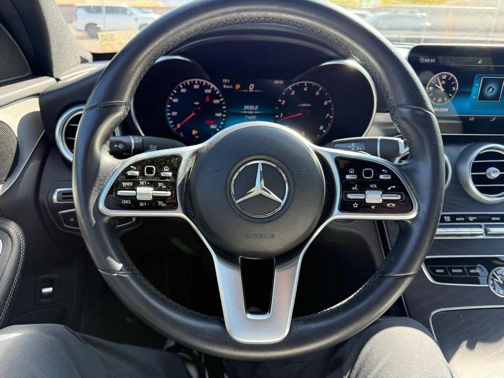 used 2021 Mercedes-Benz C-Class car, priced at $21,655