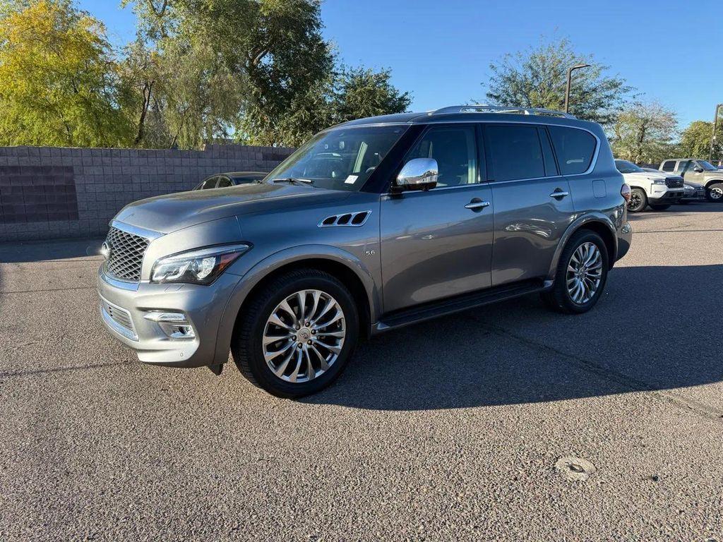 used 2017 INFINITI QX80 car, priced at $22,800