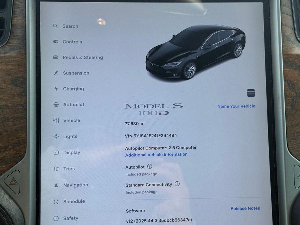 used 2018 Tesla Model S car, priced at $21,960
