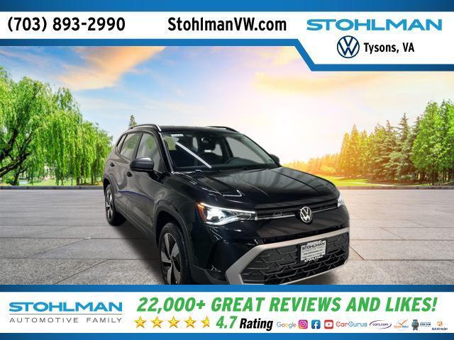 new 2025 Volkswagen Taos car, priced at $23,770