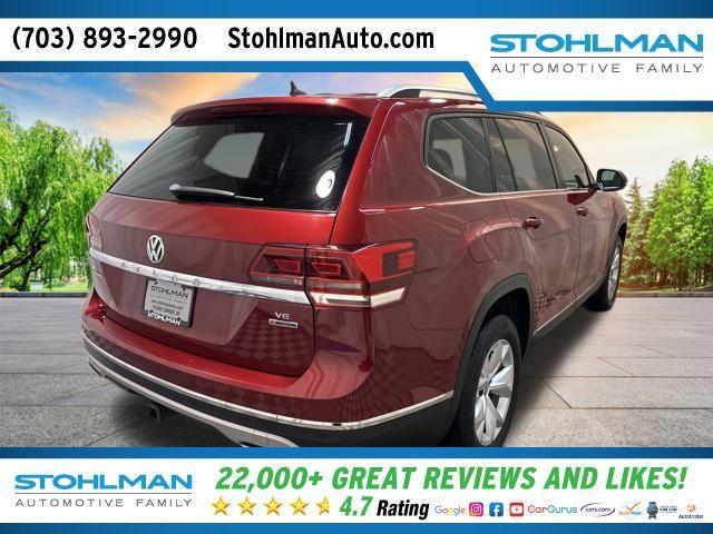 used 2018 Volkswagen Atlas car, priced at $18,800