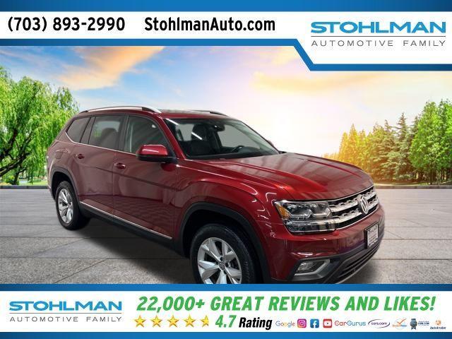used 2018 Volkswagen Atlas car, priced at $18,800