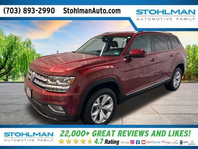 used 2018 Volkswagen Atlas car, priced at $18,800