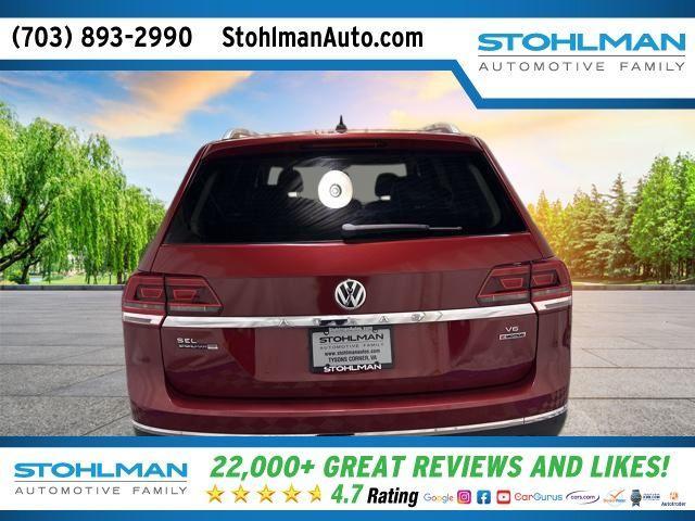 used 2018 Volkswagen Atlas car, priced at $18,800