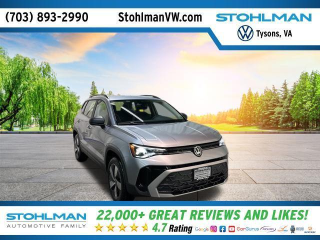 new 2025 Volkswagen Taos car, priced at $23,771