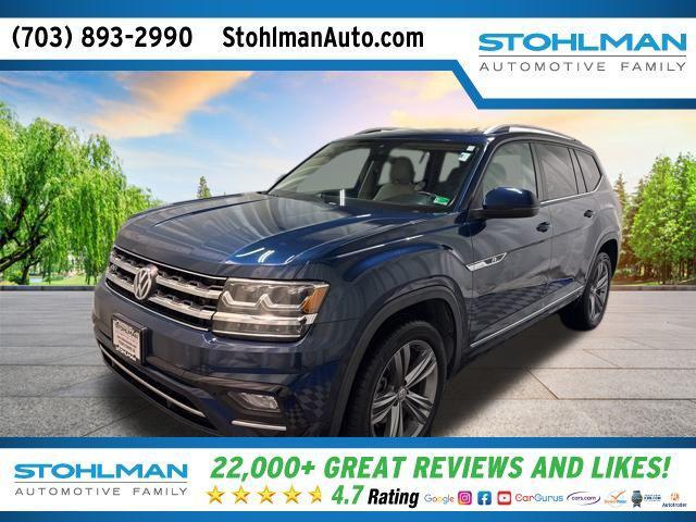 used 2019 Volkswagen Atlas car, priced at $19,987