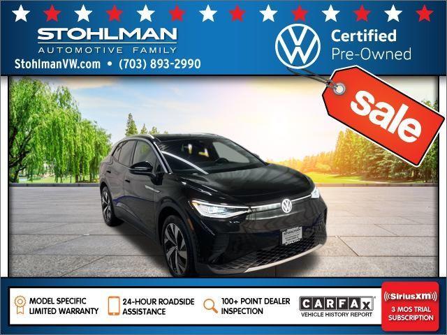 used 2021 Volkswagen ID.4 car, priced at $20,400