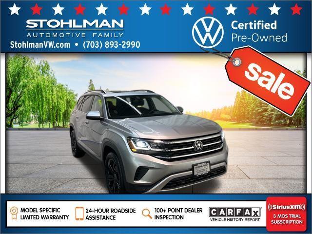 used 2023 Volkswagen Atlas car, priced at $29,715