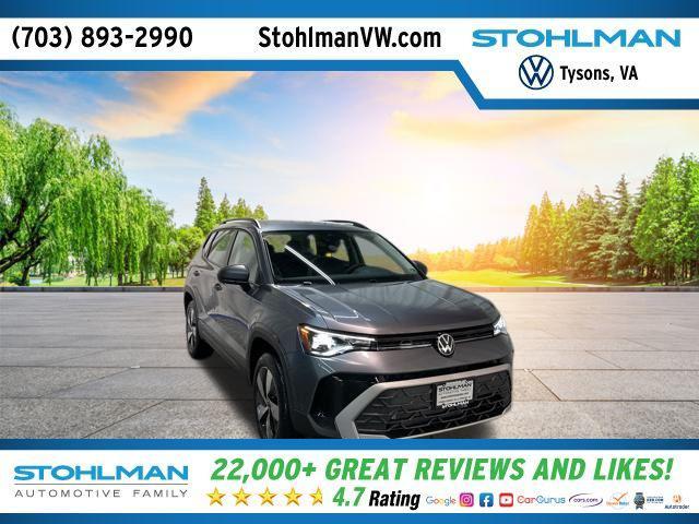 new 2025 Volkswagen Taos car, priced at $23,285