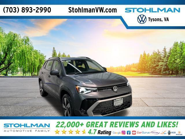 new 2025 Volkswagen Taos car, priced at $23,771
