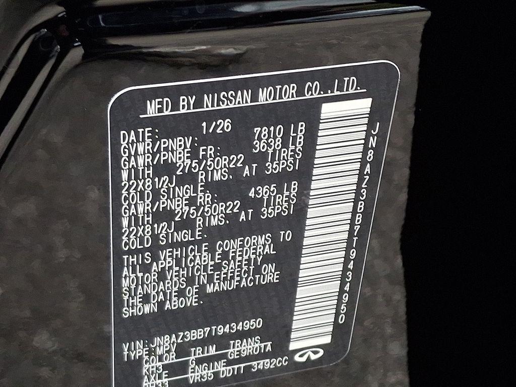 new 2026 INFINITI QX80 car, priced at $97,155