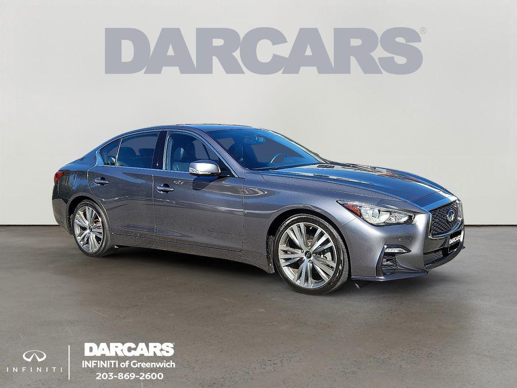 used 2021 INFINITI Q50 car, priced at $25,500