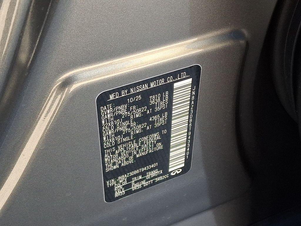 new 2026 INFINITI QX80 car, priced at $104,320