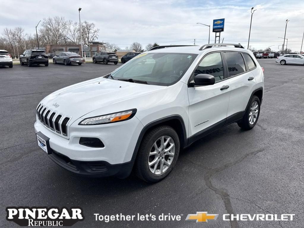 used 2017 Jeep Cherokee car, priced at $7,589