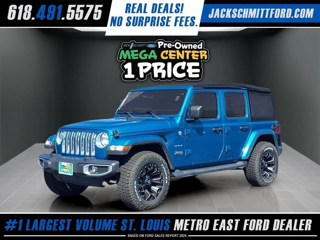 used 2020 Jeep Wrangler Unlimited car, priced at $21,900