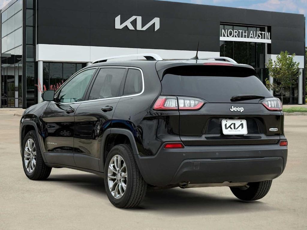 used 2021 Jeep Cherokee car, priced at $18,198