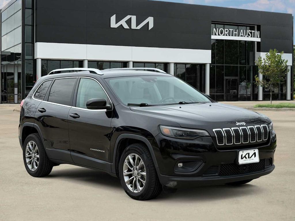 used 2021 Jeep Cherokee car, priced at $18,198