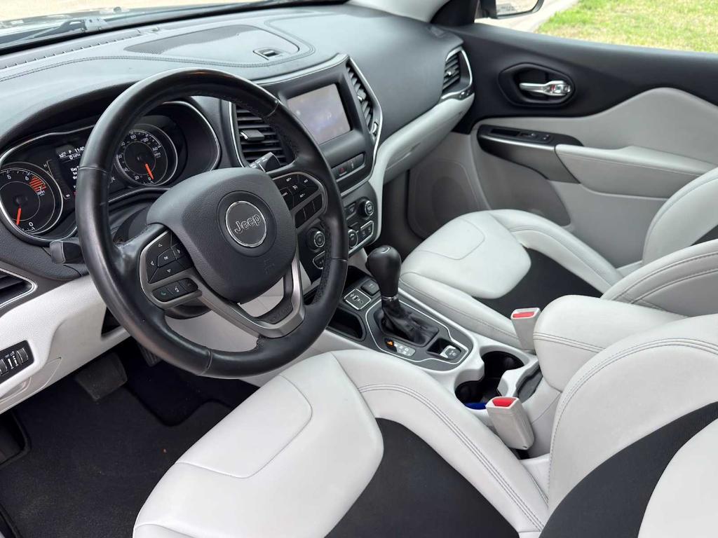 used 2021 Jeep Cherokee car, priced at $18,198